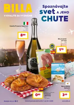 Náhľad Billa letáku platného od 30.07.2025