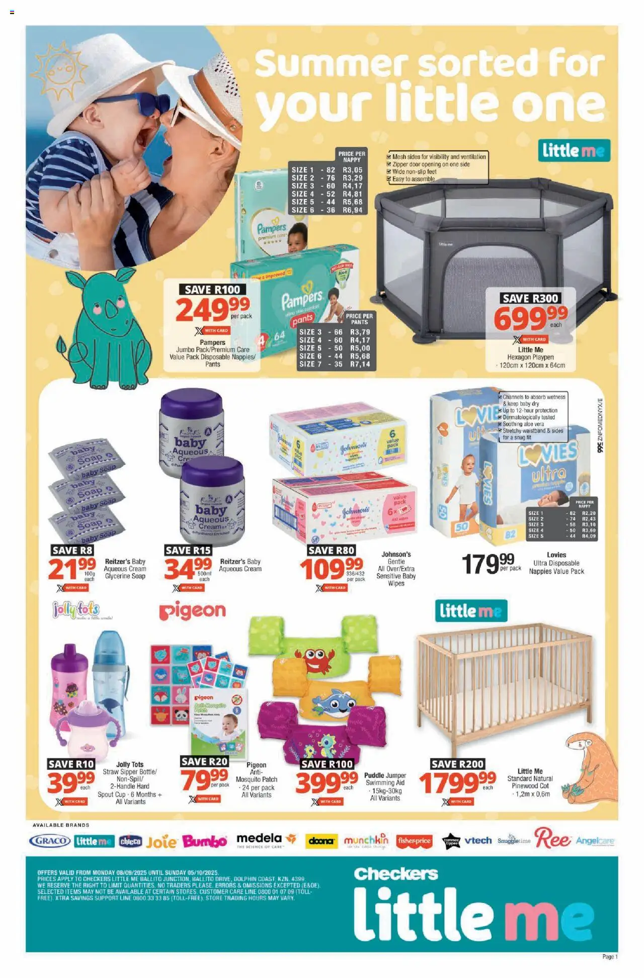 Checkers KwaZulu-Natal - Little Me September Promotion 08/09 - 05/10/2025 >> Catalogue