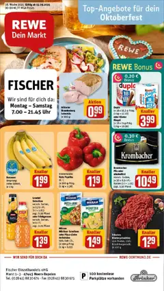 Vorschau von dem Prospekt des Geschäftes Rewe, gültig ab dem 14.09.2025