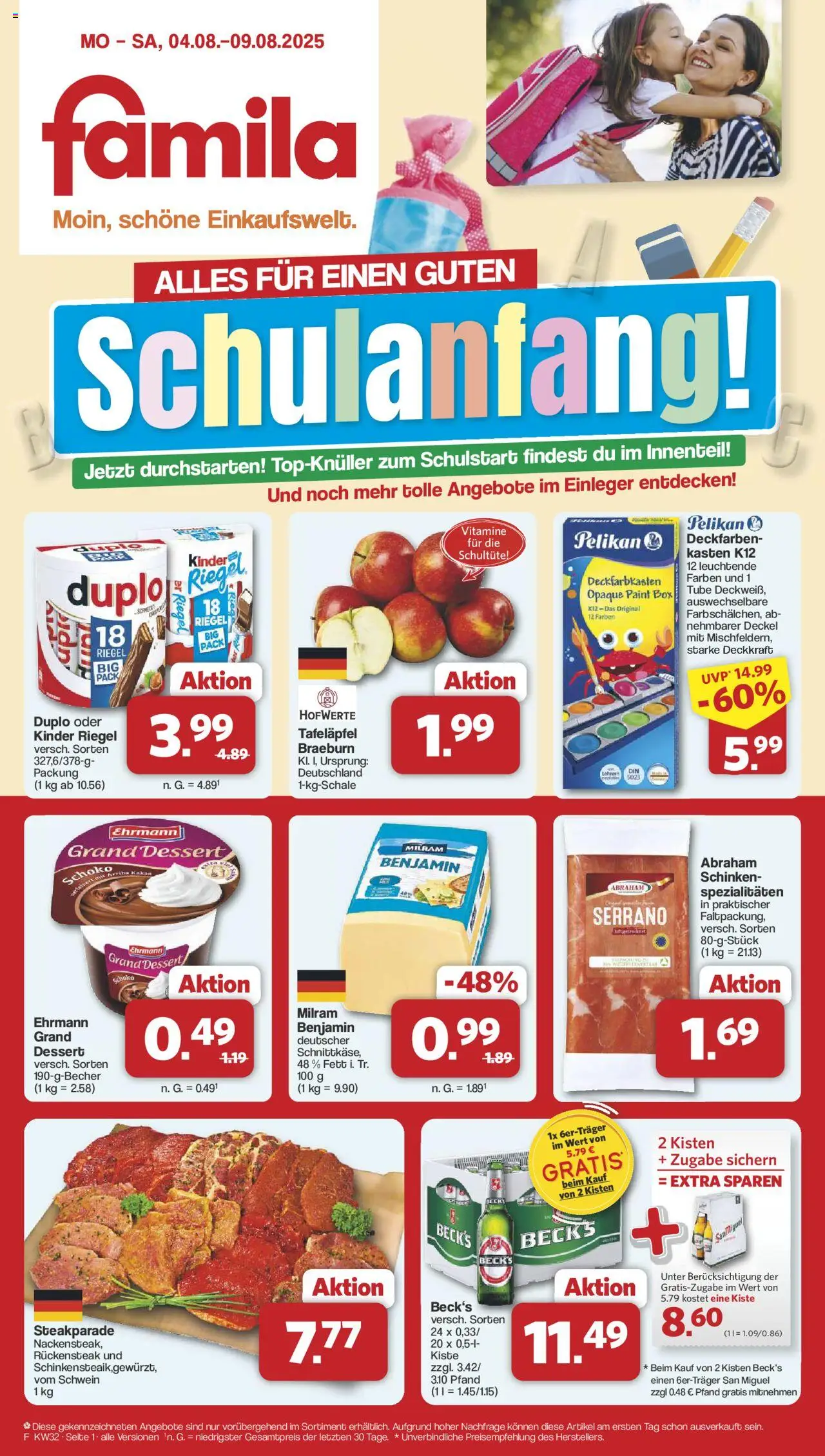 Famila Nordwest Prospekt (vom 03.08.2025 - 09.08.2025)