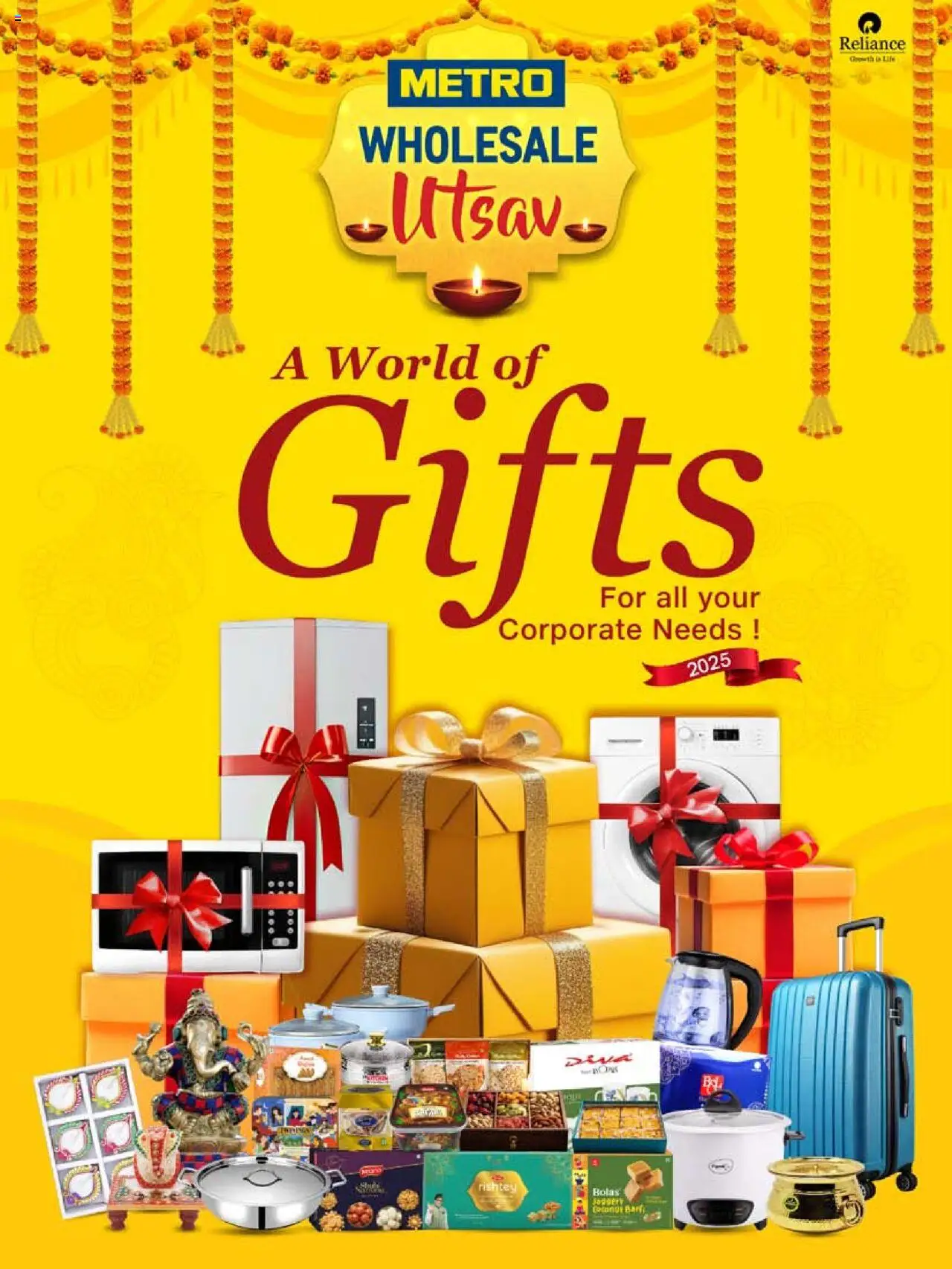 Preview of leaflet Festive corporate gifting catalogue from store Metro is valid from 18/08/2025