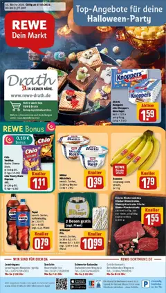 Vorschau von dem Prospekt des Geschäftes Rewe, gültig ab dem 26.10.2025