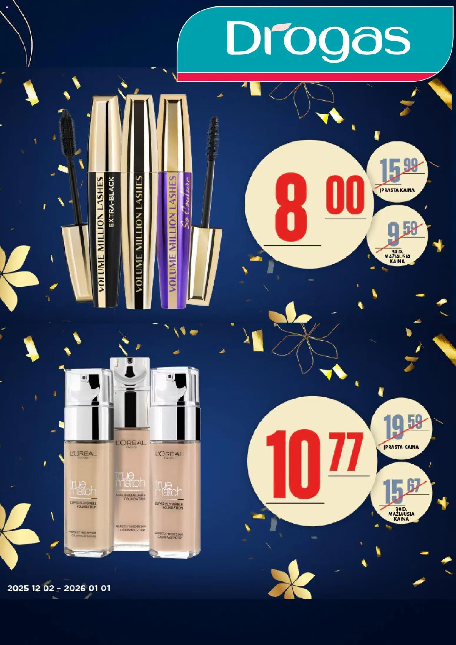 Drogas parduotuvės leidinio Leidinys galiojančio nuo 2025.12.02 peržiūra