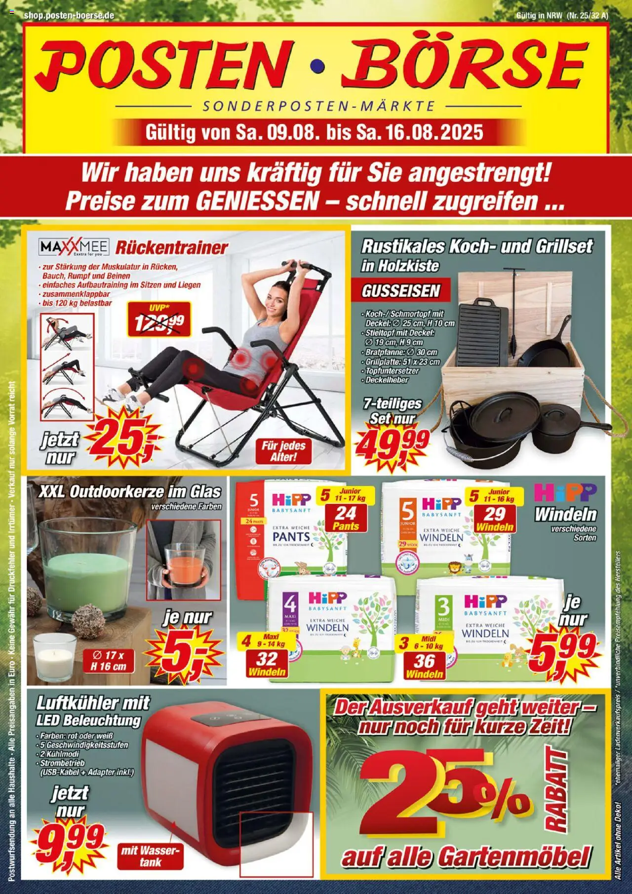 Posten Börse Prospekt (vom 09.08.2025 - 16.08.2025)