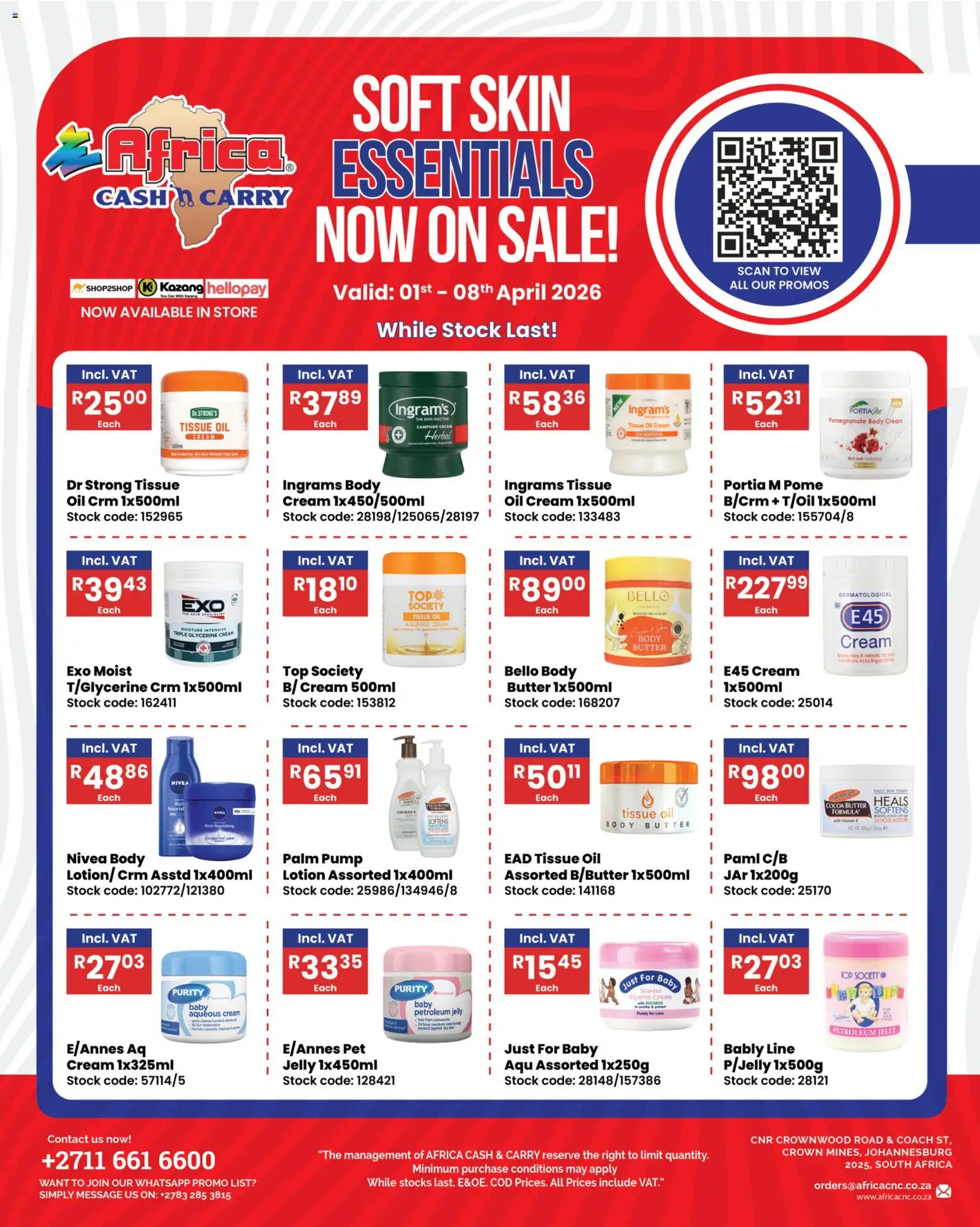 Preview of Africa Cash & Carry flyer valid from 01/04/2026
