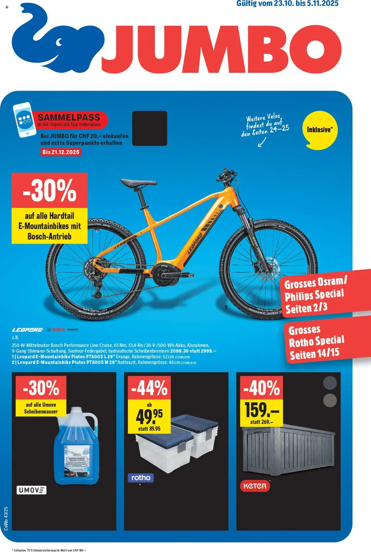 Jumbo Aktionen ab 23.10.2025 - Seitennummer 1