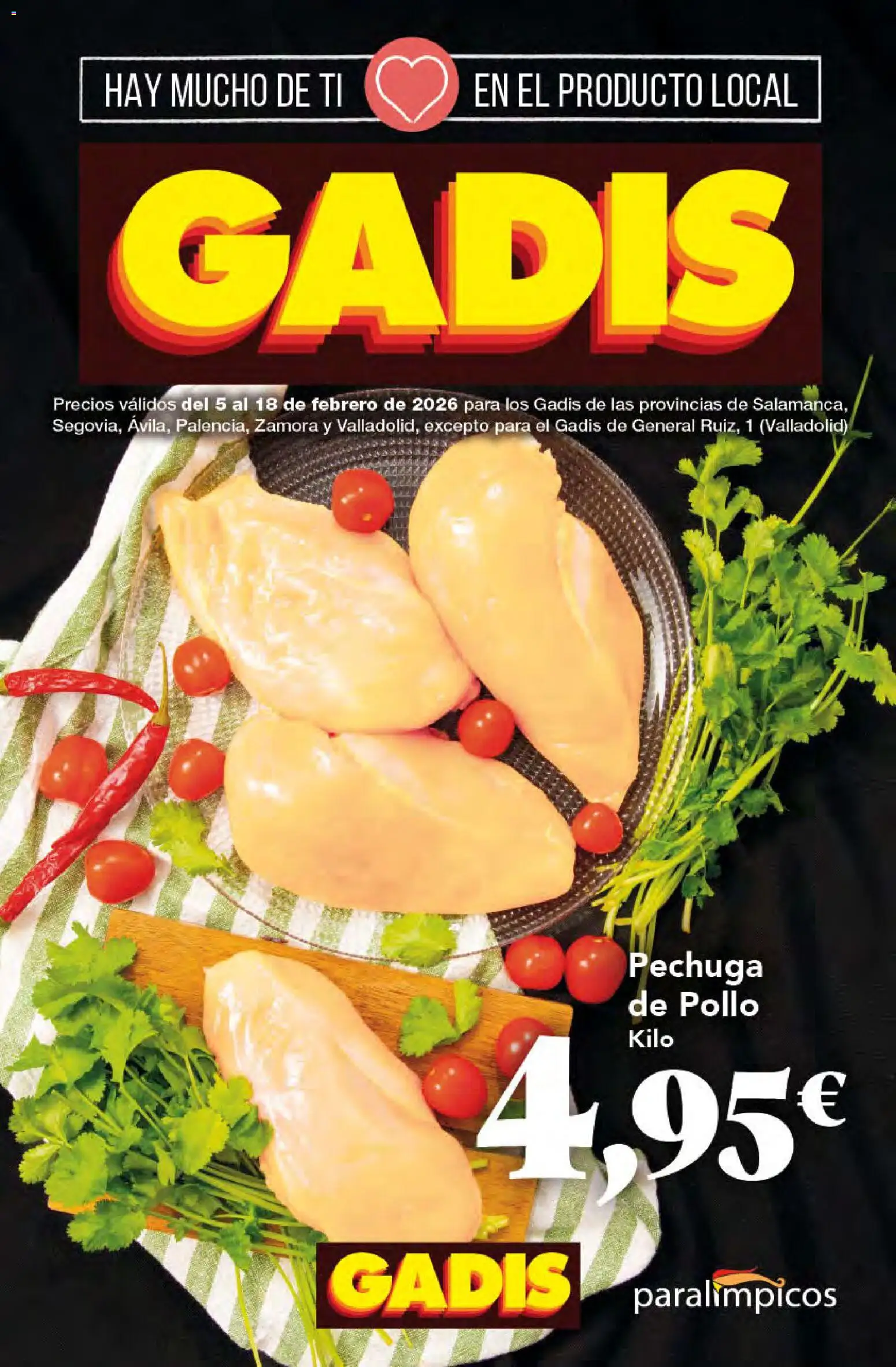 Vista previa del folleto de la tienda Gadis válido desde el 05/02/2026 