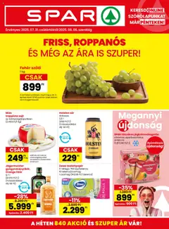 Spar - Akciós újság Spar megtekintése, amely érvényes 2025.07.31.-től