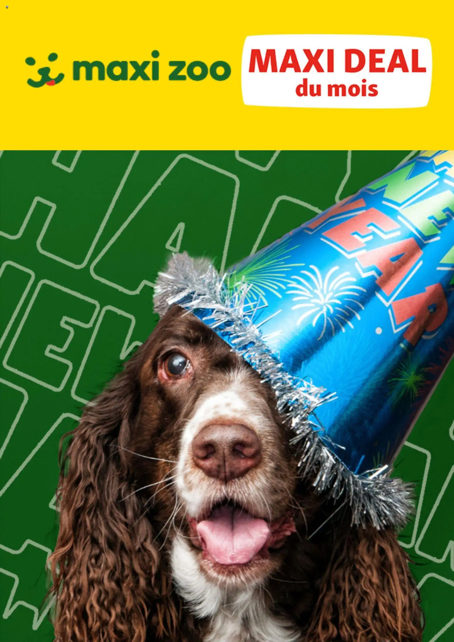 Voorbeeld van Folder / Publicité van winkel Maxi Zoo geldig vanaf 08/01/2026