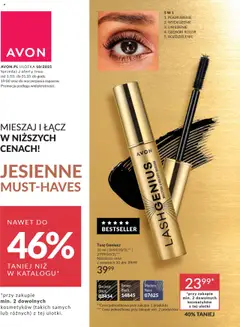 Pogląd gazetki "Katalog Jesienne Must-Haves" ze sklepu Avon ważnej od 01.10.2025