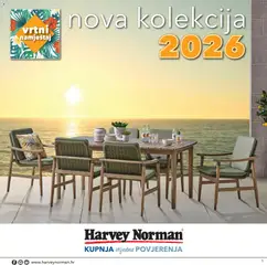 Pregled letka Vrtni namještaj 2026 Harvey Norman trgovine Harvey Norman vrijedi od 07.04.2026