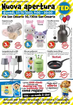 Anteprima dell'opuscolo TEDi volantino fino al 29.11.2025 dal negozio TEDi valido da 27/11/2025