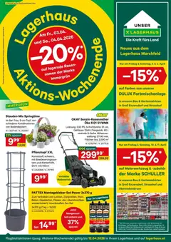 Vorschau der Angebote: Lagerhaus Lagerhaus Wochen Angebote gültig ab 30.03.2026