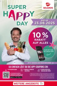 Vorschau von dem Prospekt des Geschäftes Selgros, gültig ab dem 23.08.2025