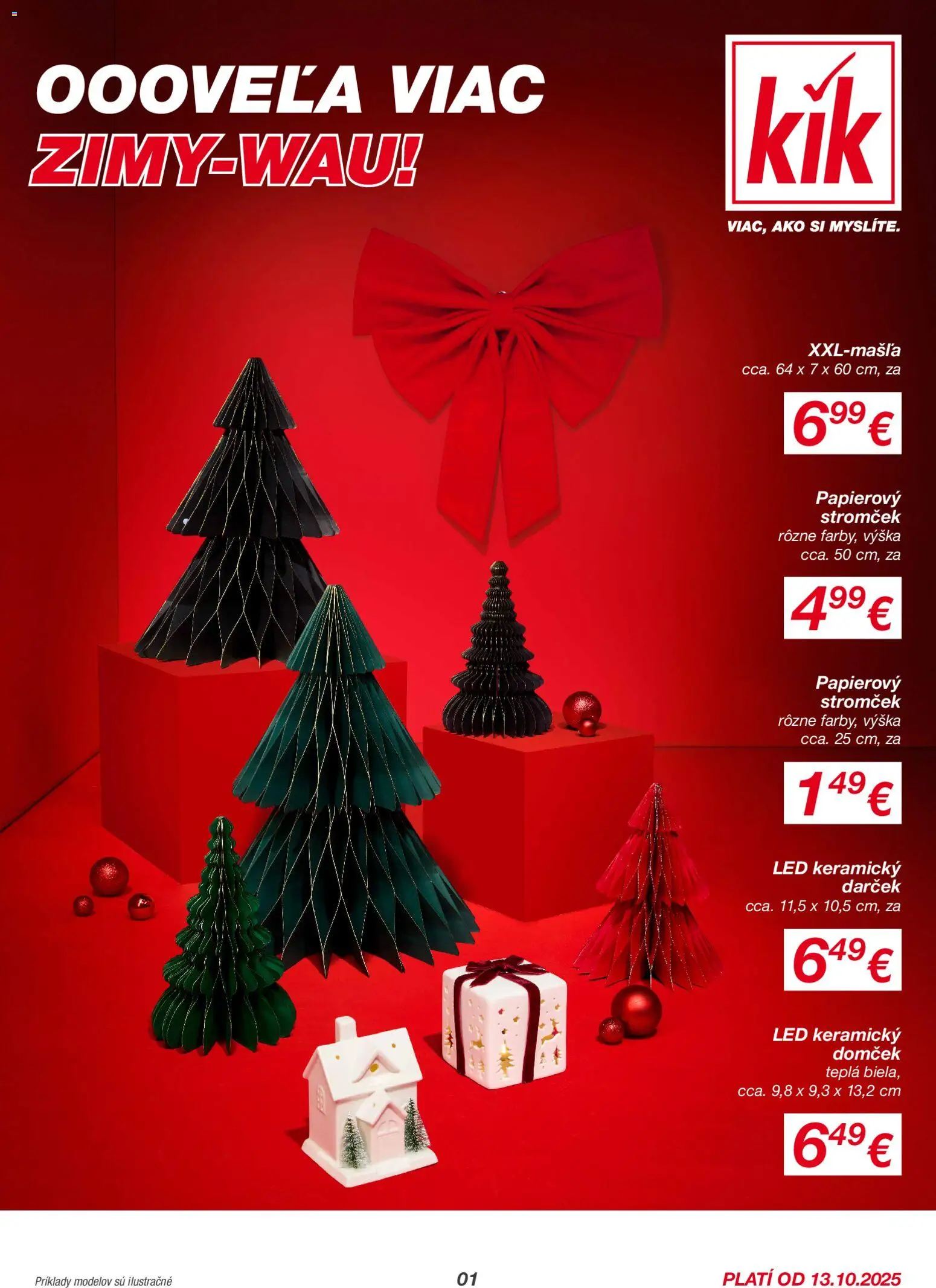 Náhľad Kik letáku platného od 13.10.2025