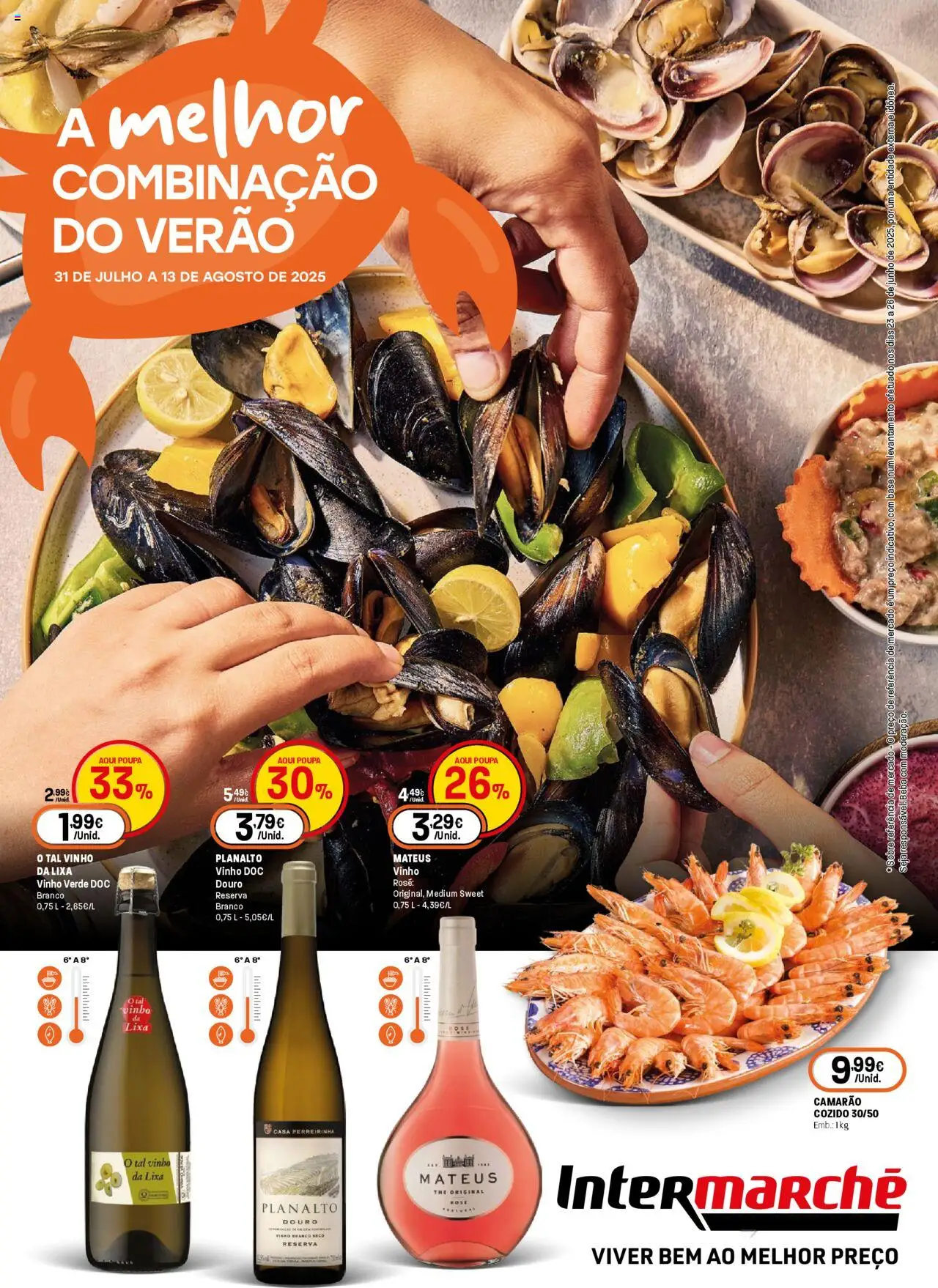 Intermarché Folheto de 31/07/2025 - catálogo esta semana - página 1