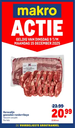 Voorbeeld van Versdeals van winkel Makro geldig vanaf 09-12-2025