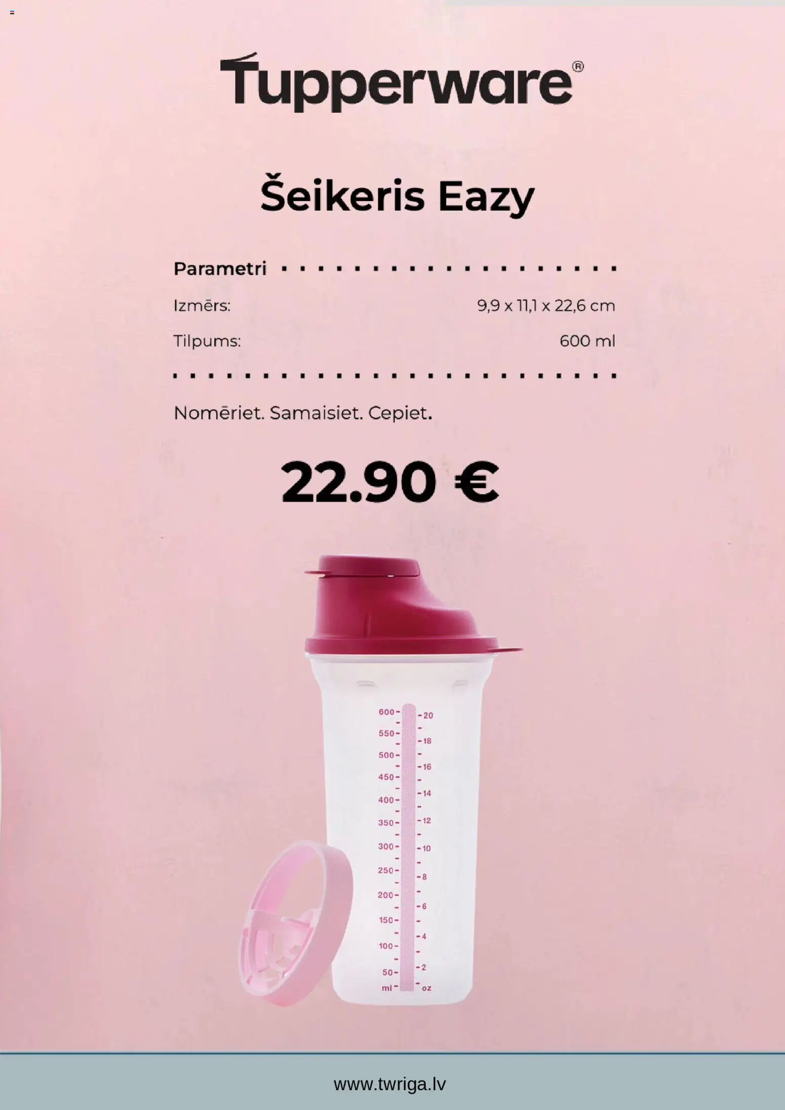 Skatīt Tupperware akciju bukletu, derīgs no 2025.12.10