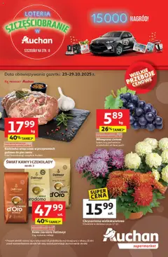 Pogląd gazetki "Gazetka" ze sklepu Auchan ważnej od 23.10.2025