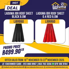 Preview of Laduma Hardware flyer valid from 16/11/2025