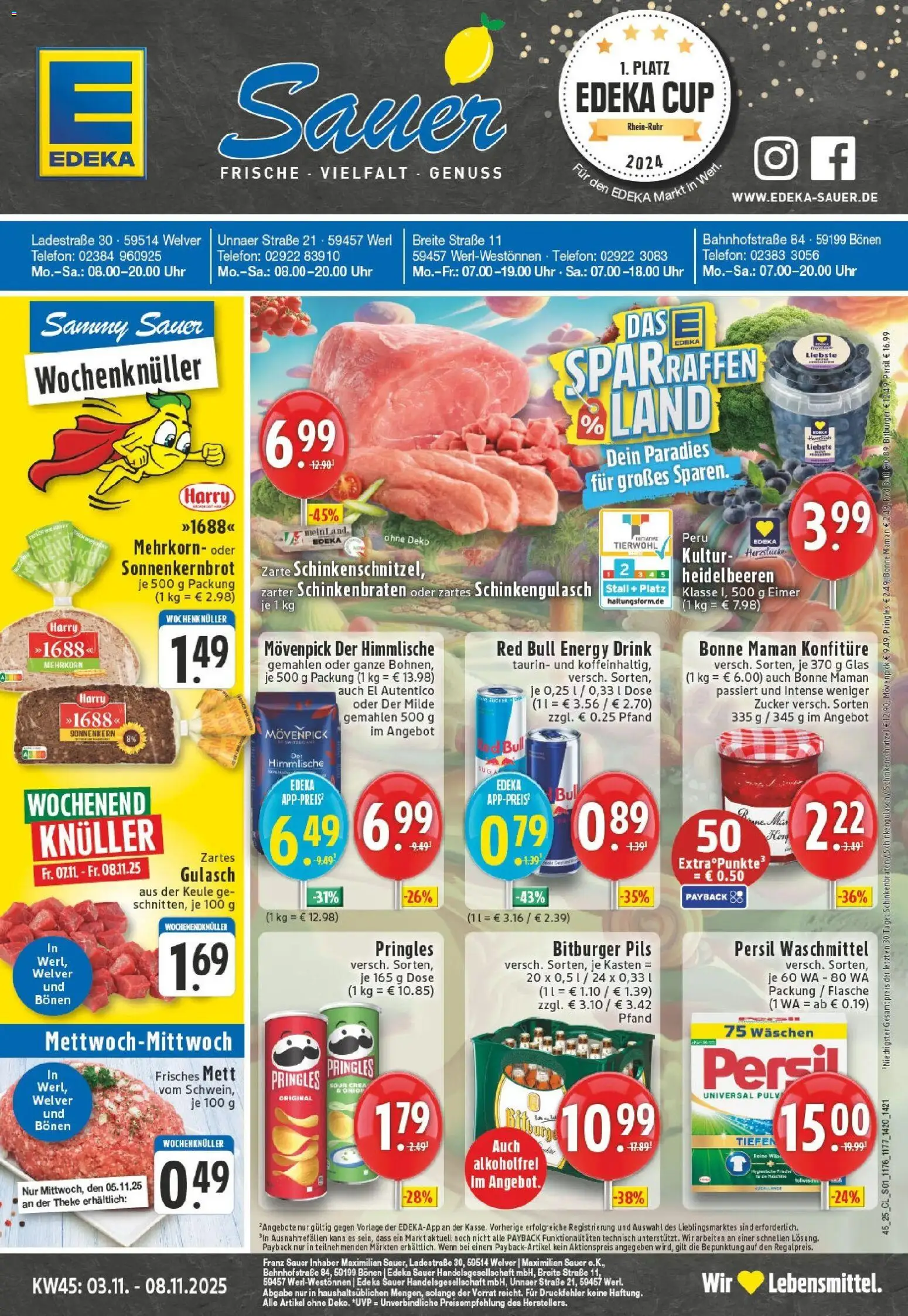 Vorschau von dem Prospekt des Geschäftes Edeka, gültig ab dem 02.11.2025