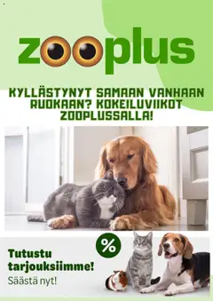 Kaupan Zooplus Tarjoukset esikatselu, voimassa 01/08/2025