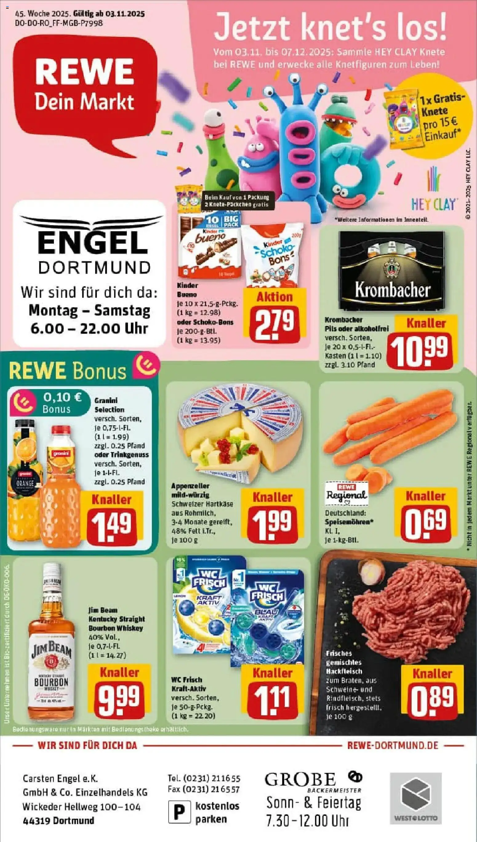 Vorschau von dem Prospekt des Geschäftes Rewe, gültig ab dem 03.11.2025