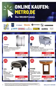 Vorschau von dem Prospekt des Geschäftes Metro, gültig ab dem 20.04.2026