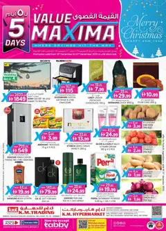 Preview of the catalogue Value Maxima of store KM Trading valid from 18 Dec, 2025