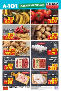 A101 Tazenin Yıldızları 16.02.2026 - Broşürünün önizlemesi