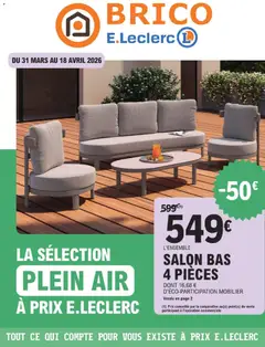 Prévisualisation de Brico E.Leclerc catalogue du magasin Brico E.Leclerc formulaire valide 31/03/2026