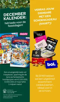 Voorbeeld van Folder van winkel Spar geldig vanaf 20-11-2025