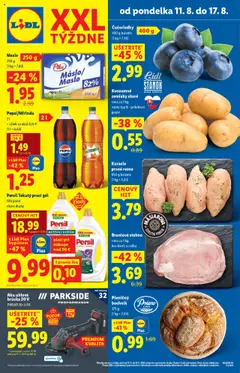 Náhľad Lidl letáku platného od 11.08.2025
