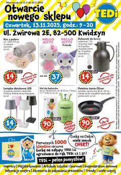 Pogląd gazetki "Tedi gazetka do 15.11.2025" ze sklepu TEDi ważnej od 08.11.2025