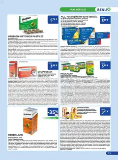 BENU parduotuvės leidinio Leidinys galiojančio nuo 2025.11.01 peržiūra | puslapis: 13