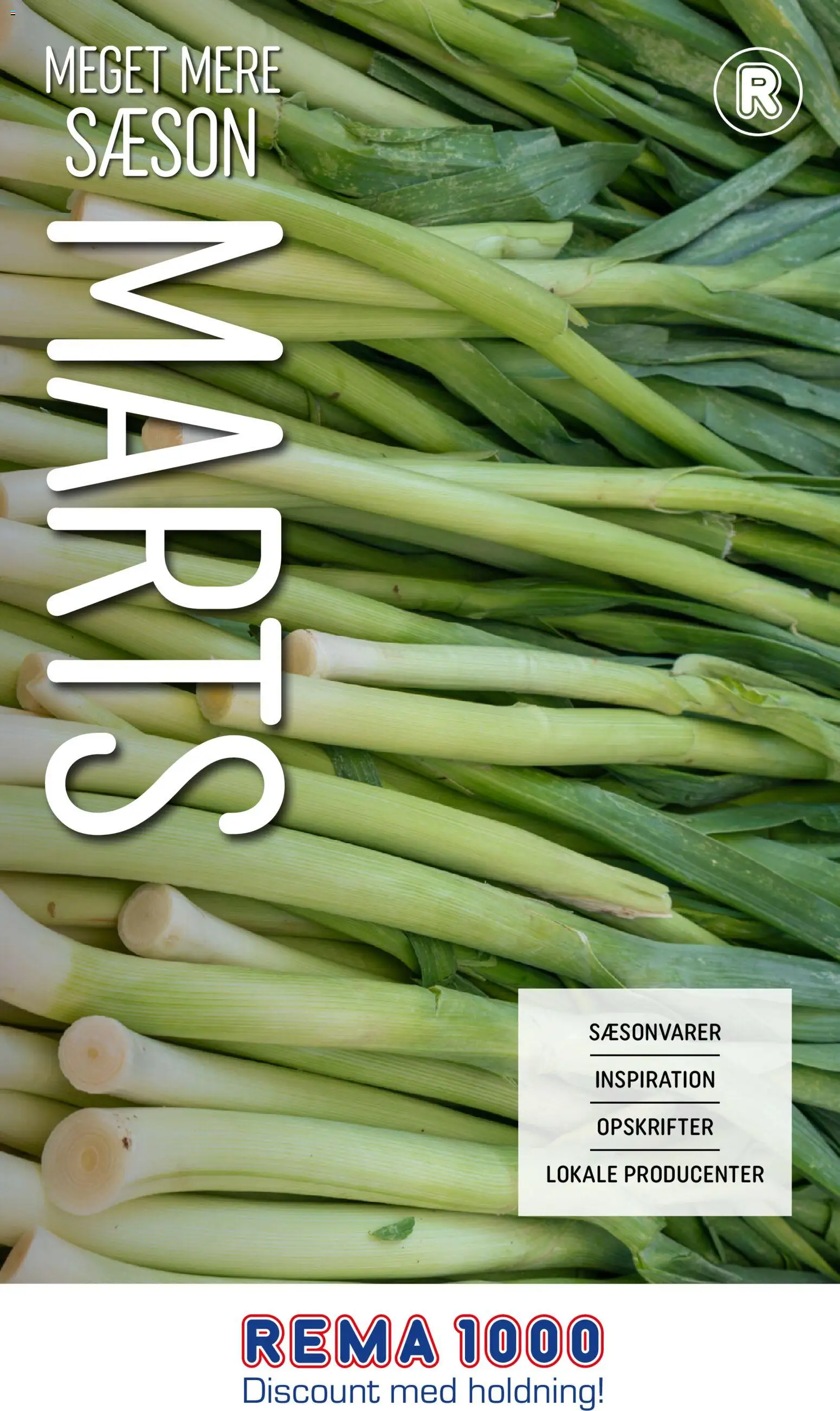 Eksempel på tilbudsavis Rema 1000 - Meget mere sæson - marts fra butik Rema 1000 gyldig fra 28/02/2026