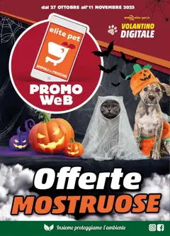 Anteprima dell'opuscolo Volantino Pet dal negozio Elite Supermercati valido da 27/10/2025