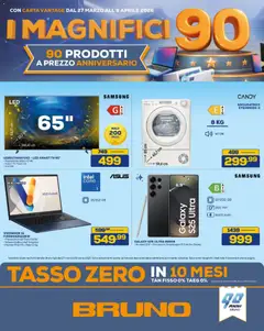 Anteprima dell'opuscolo BRUNO volantino Magnifici Milazzo dal negozio BRUNO valido da 27/03/2026