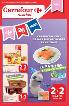 Voorbeeld van Folder week 41 van winkel Carrefour market geldig vanaf 08/10/2025