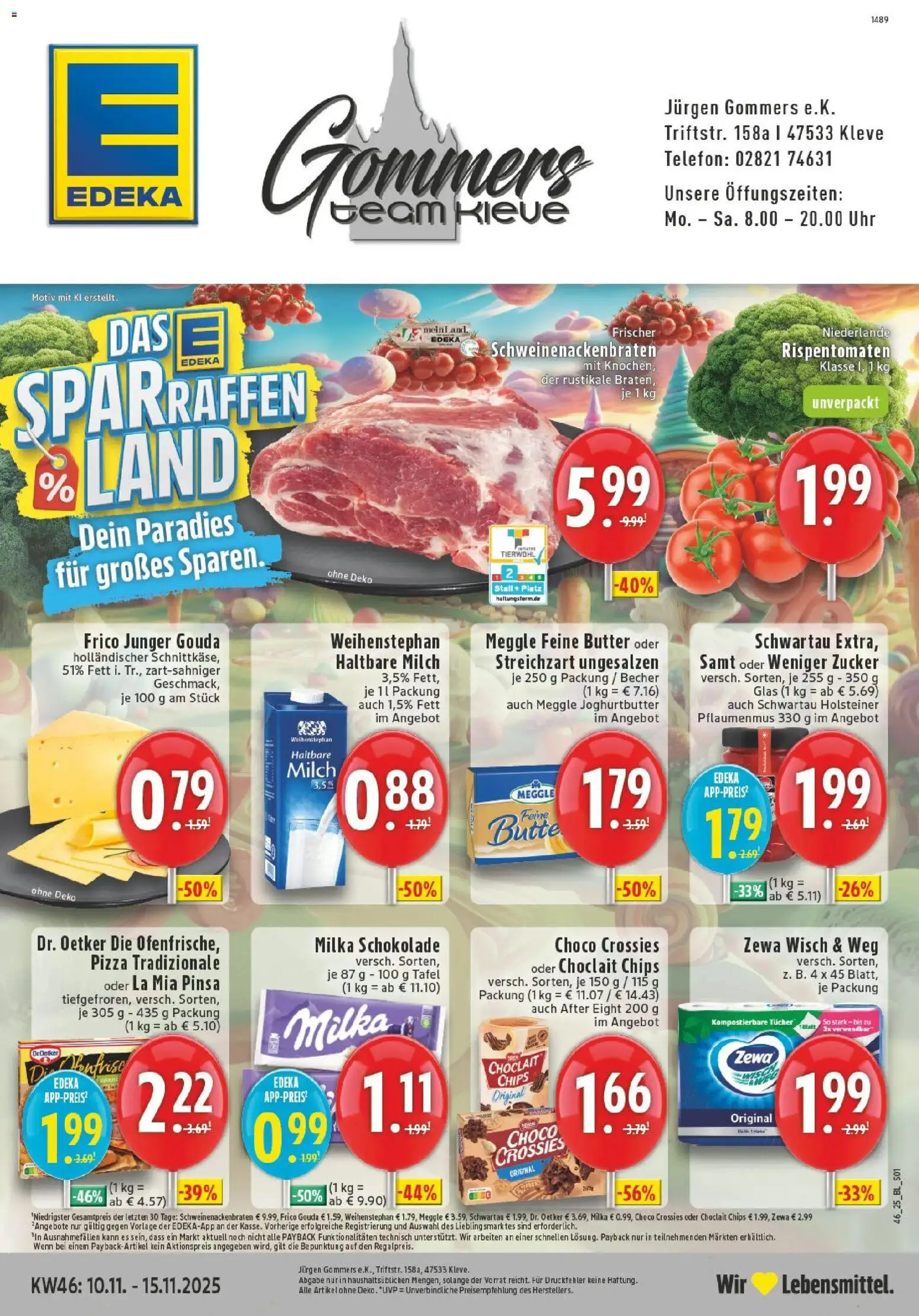 Vorschau von dem Prospekt des Geschäftes Edeka, gültig ab dem 10.11.2025