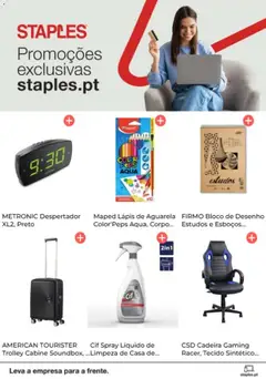 Pré-visualização do folheto da loja Staples válida a partir de 16/03/2026