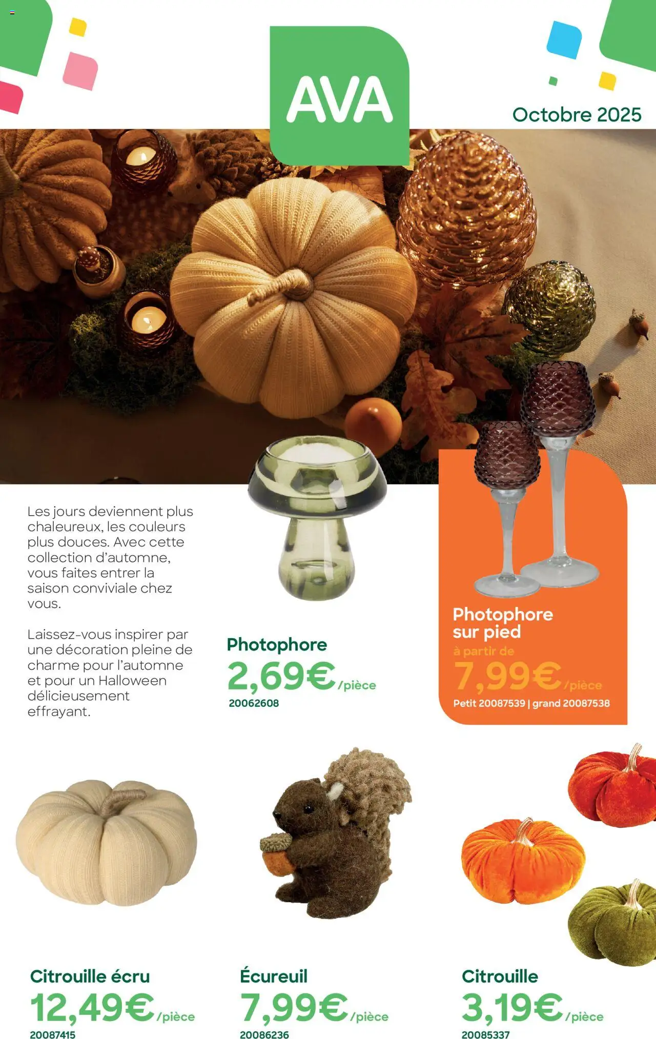 AVA shop Publicité geldig vanaf 01/10/2025 - Paginanummer 1 - La