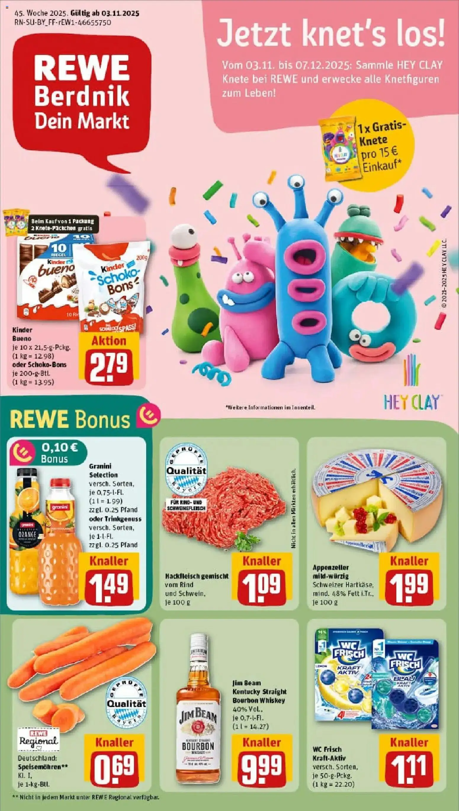 Vorschau von dem Prospekt des Geschäftes Rewe, gültig ab dem 02.11.2025