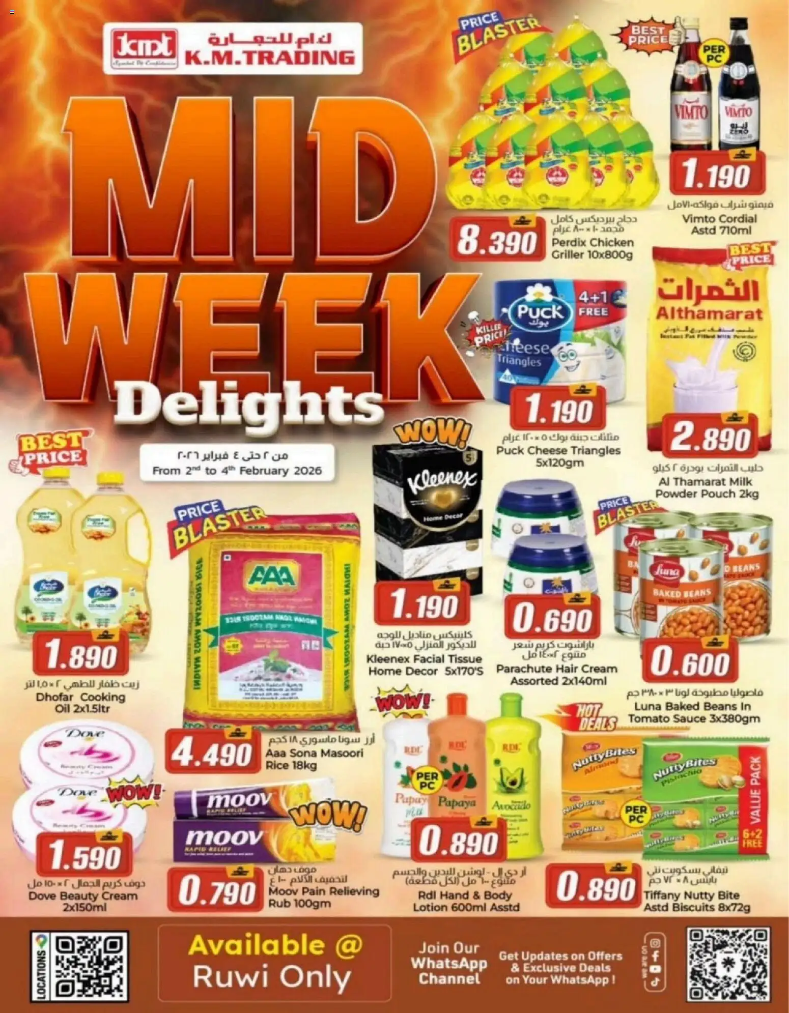 Preview of the catalogue Midweek Delights of store KM Trading valid from 2 Feb, 2026