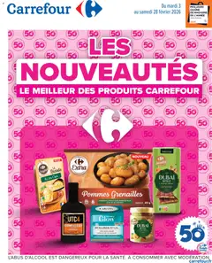 Prévisualisation de Les nouveautés le meilleur des produits carrefour du magasin Carrefour formulaire valide 03/02/2026