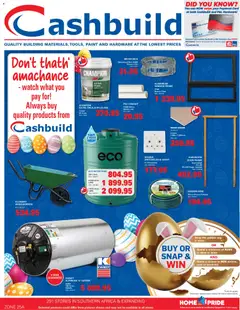Preview of Cashbuild flyer valid from 23/03/2026