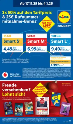 Vorschau von dem Prospekt des Geschäftes Lidl, gültig ab dem 17.11.2025 | Seite: 51