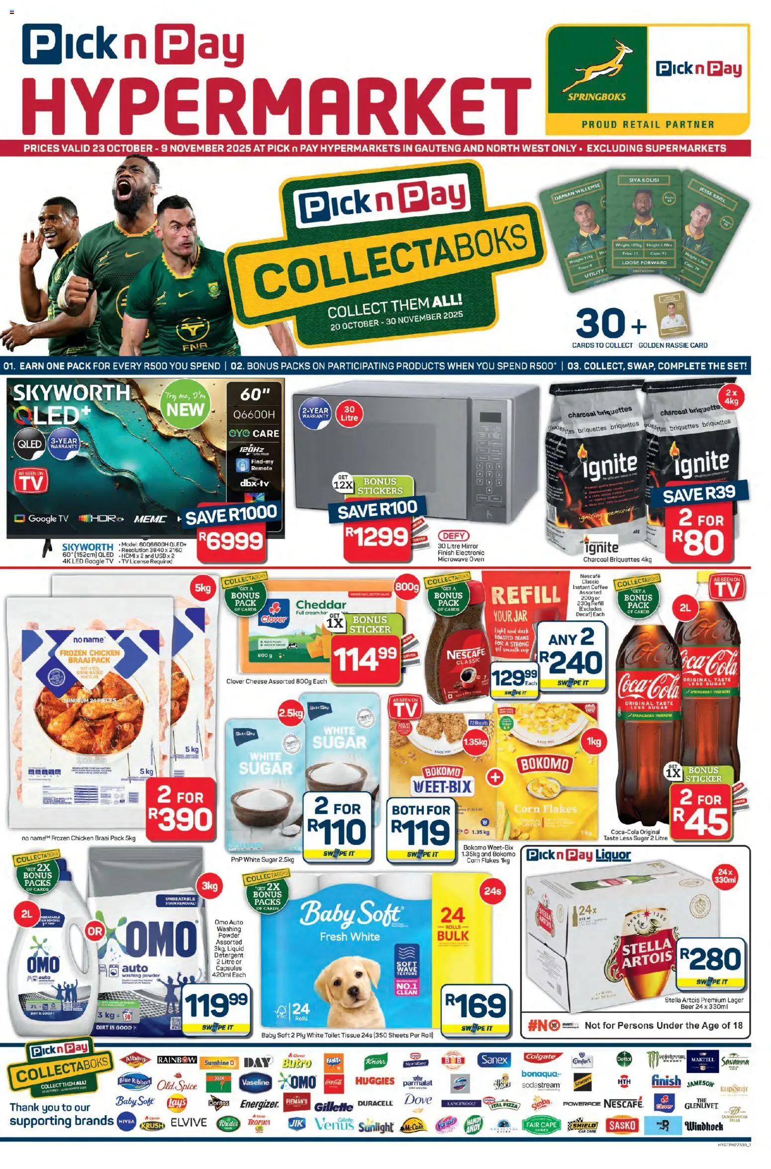 Pick n Pay Inland provinces - Hypermarket Specials from 23/10 - 09/11/2025 > Promotions