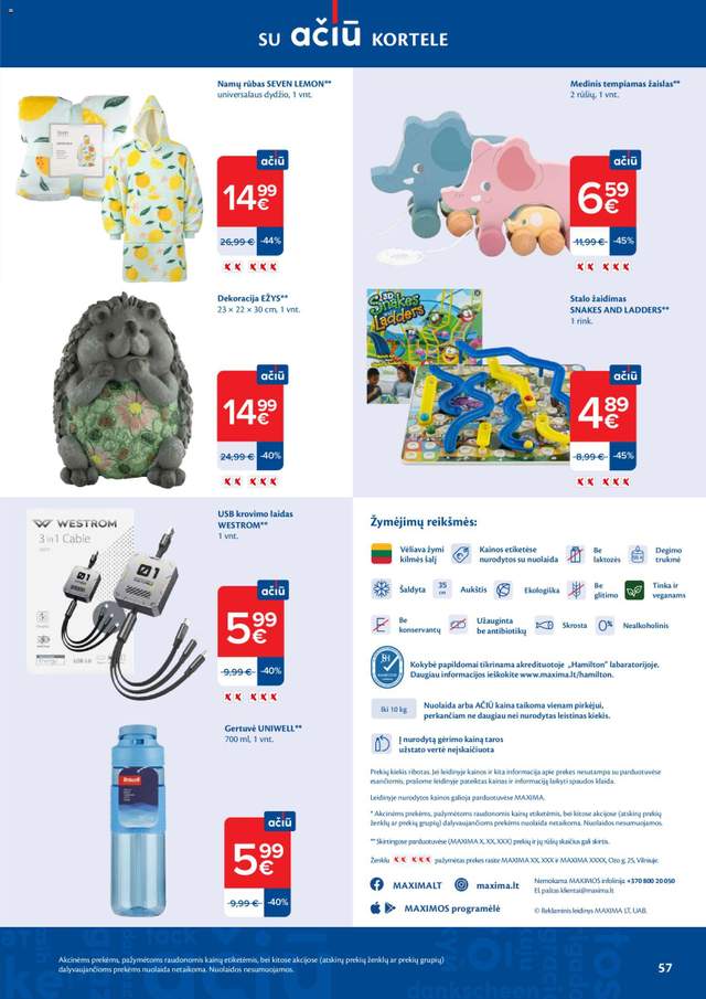 Naujas Maxima leidinys nuo 04.21