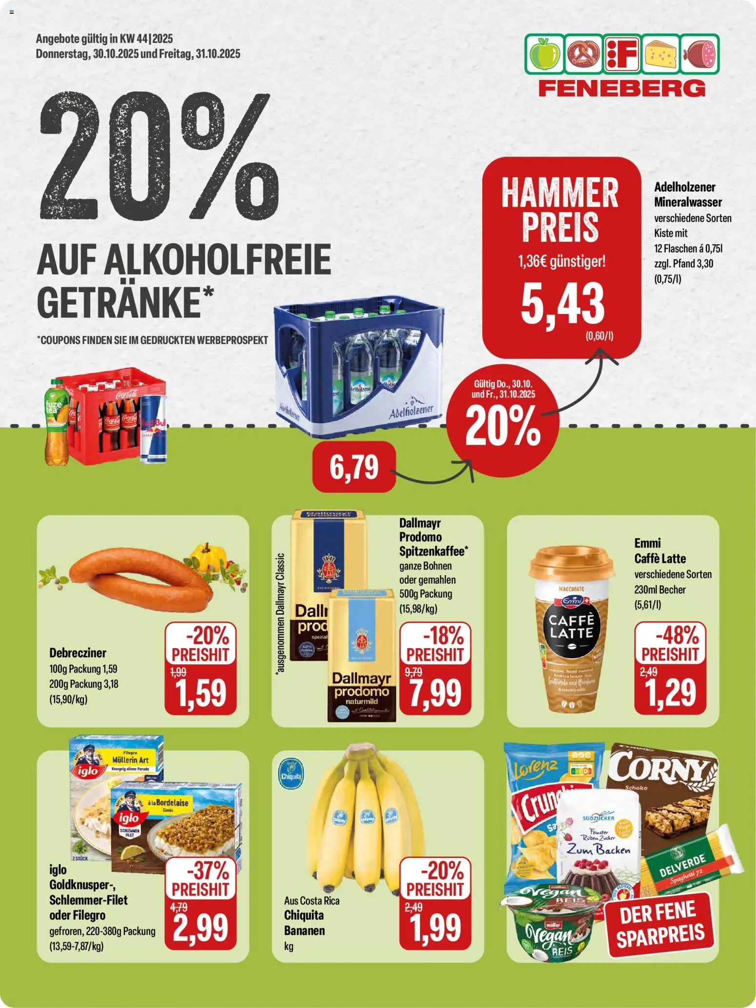 Feneberg Angebote (vom 30.10.2025 - 31.10.2025)